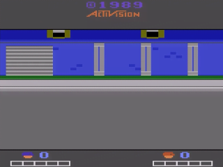 Double Dragon title screen for Atari 2600